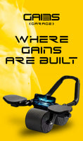 Auto Rebound Elbow Supported Ab Roller for Core Strength Training